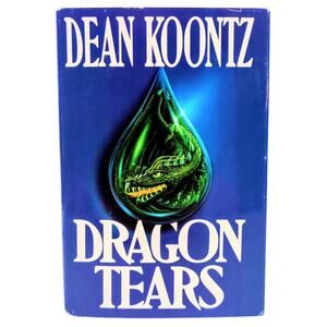 Dragon Tears Dean Koontz 1993 First Edition Horror Thriller Putnam